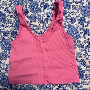 Seamless Crop Tank Top Cami